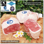 Lamb LEG BONELESS frozen Australia MIDFIELD half cut +/- 1.5kg (price/kg)